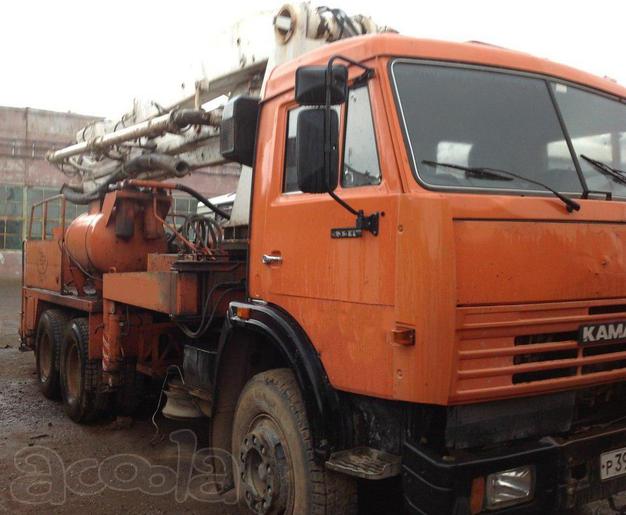 Автобетононасос 37 м ТЗА